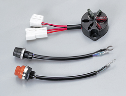 Fuse box （above） / Push switches （below）